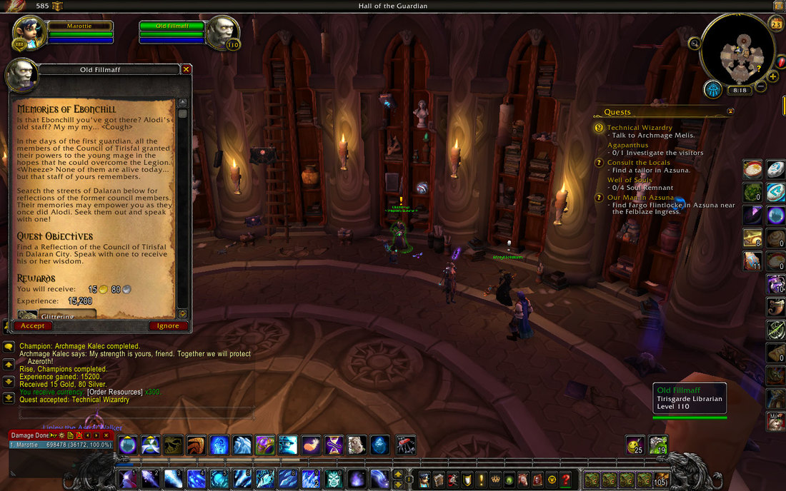 Memories of Ebonchill - World of Warcraft Questing and Achievement Guides