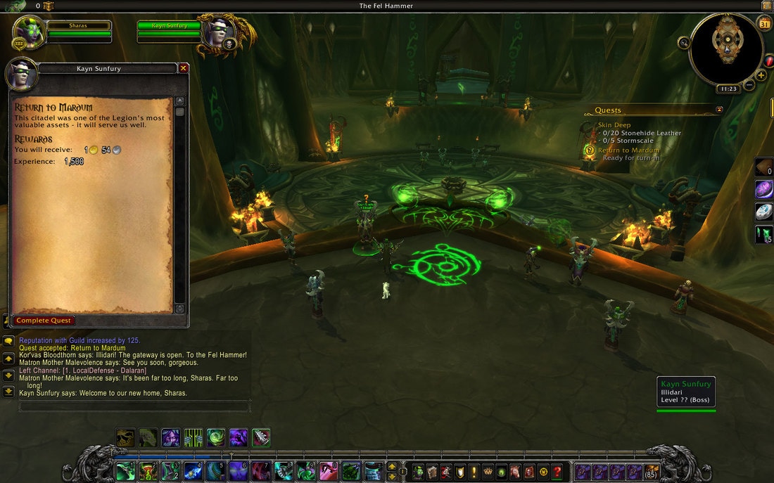 Return To Mardum World Of Warcraft Questing And Achievement Guides